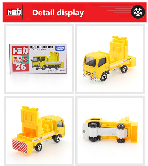 Tomica No.26 Isuzu Elf Sign Car