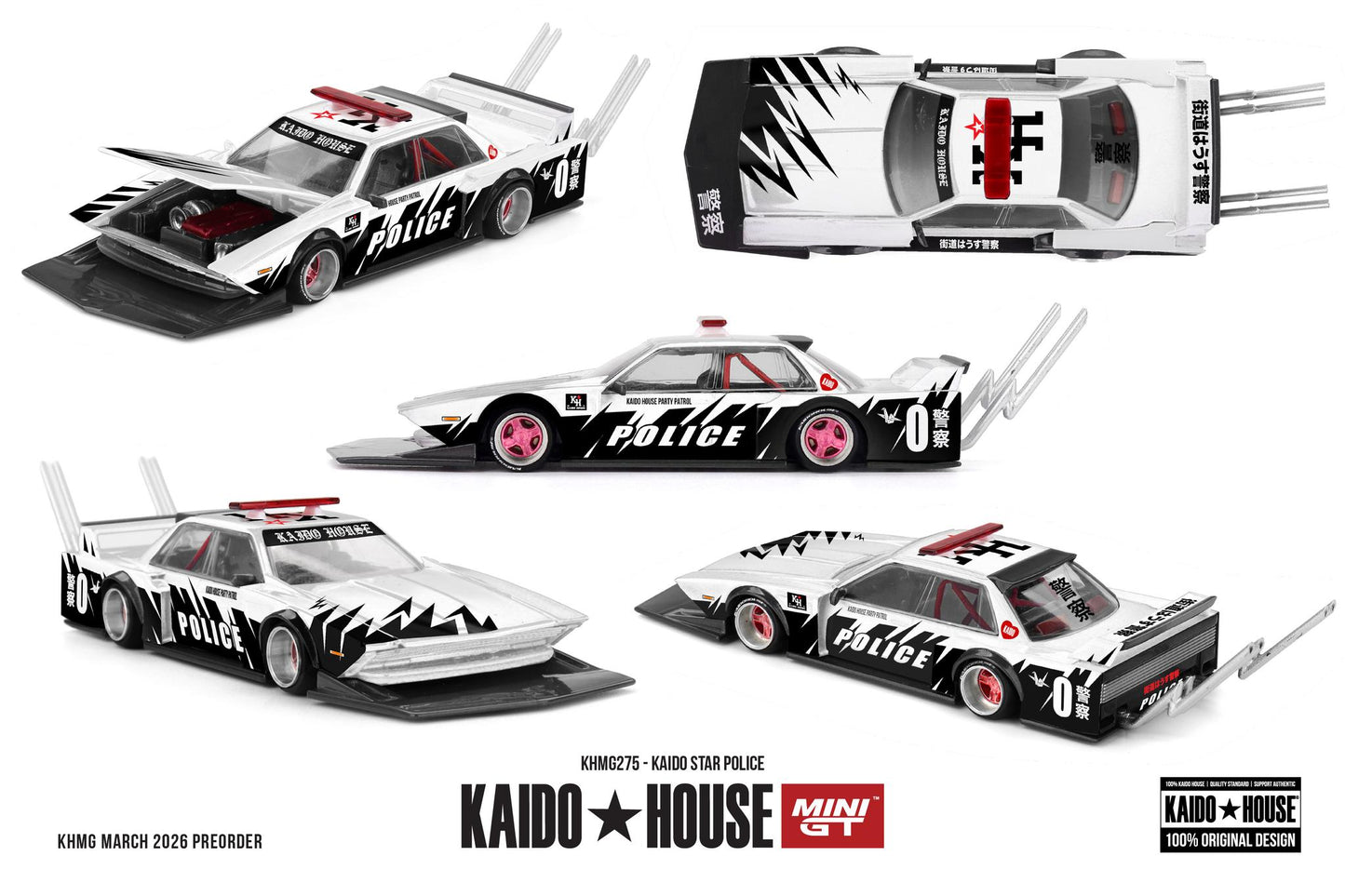 *Pre-Order* Mini GT x Kaido House No.275 KAIDO STAR POLICE