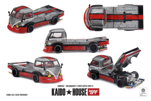 *Pre-Order* Mini GT x Kaido House No.292 Volkswagen T1 Street Battle Spec V1