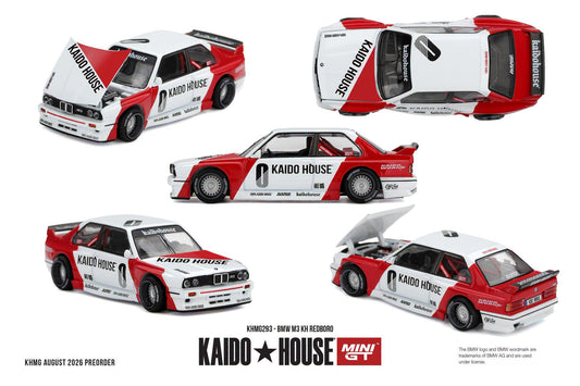 *Pre-Order* Mini GT x Kaido House No.293 BMW M3 KH REDBORO