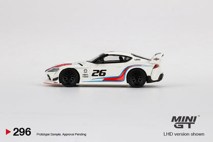 Mini GT No.296 LB★WORKS Toyota GR Supra Martini Racing