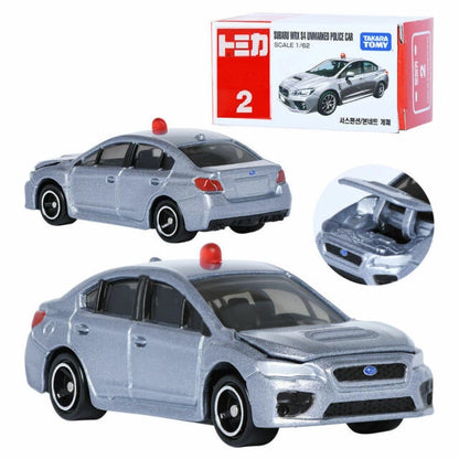 Tomica No.2 Subaru WRX S4 Unmarked Police Car