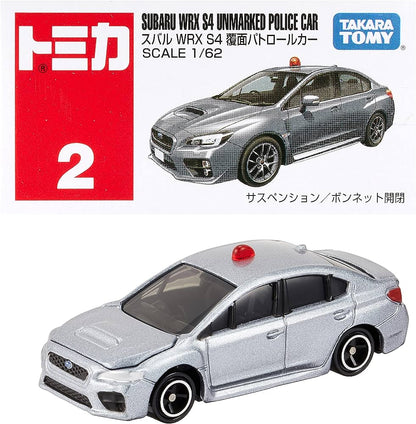 Tomica No.2 Subaru WRX S4 Unmarked Police Car