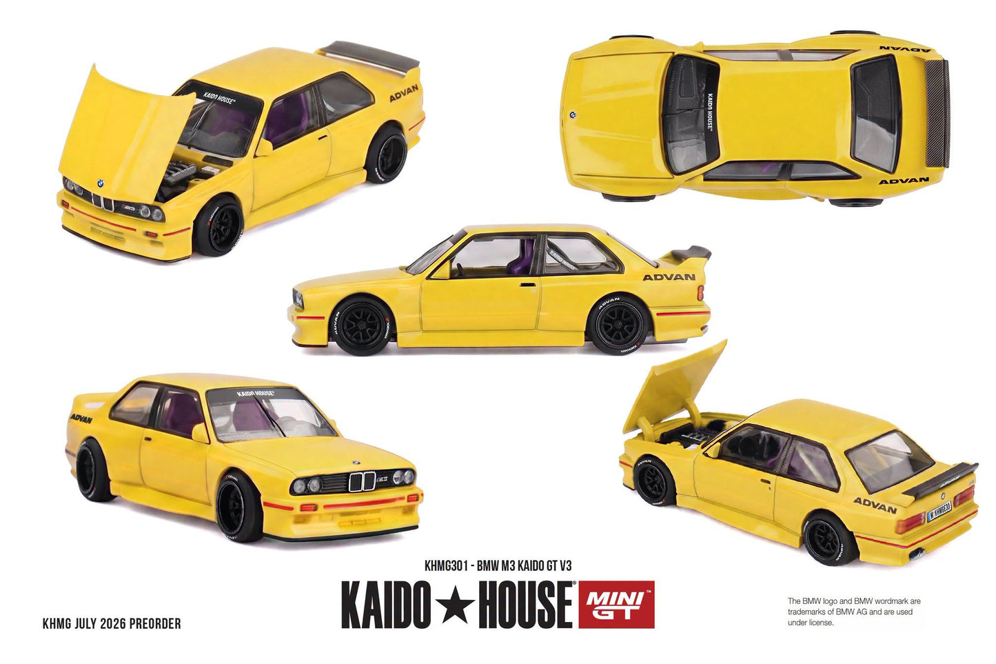 *Pre-Order* Mini GT x Kaido House No.301 BMW M3 Kaido GT V3