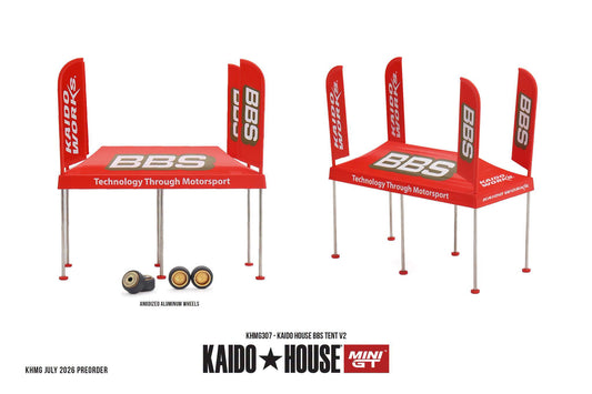 *Pre-Order* Mini GT x Kaido House No.307 Kaido House BBS Tent V2