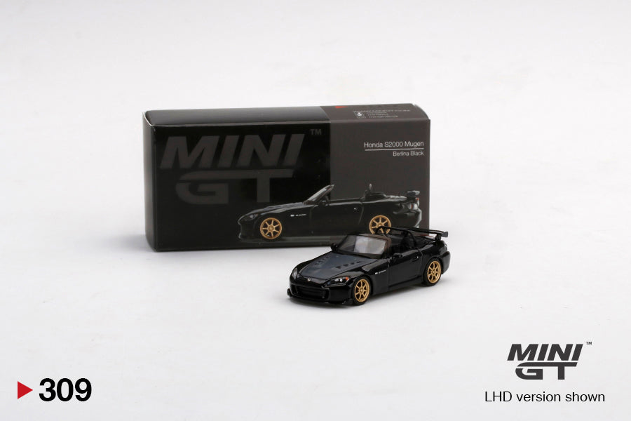 Mini GT No.309 Honda S2000 MUGEN Berlina Black