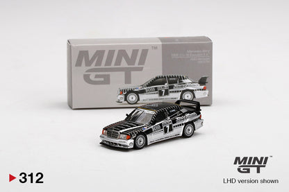 Mini GT No.312 Mercedes-Benz 190E 2.5- 1.6 Evolution II #7 (AMG-Mercedes 1990 DTM)