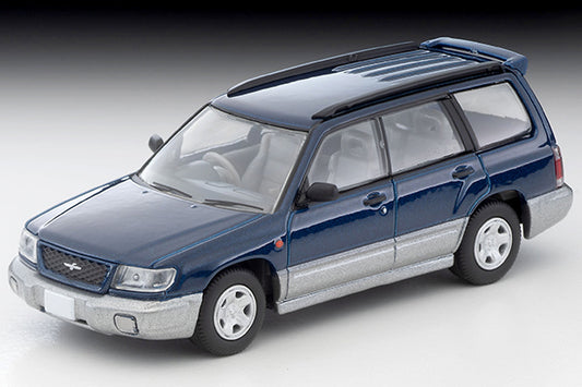 *Pre-Order* Tomytec Tomica Limited Vintage Neo LV-N328a Subaru Forester C/20 (Navy Blue/Grey) '97