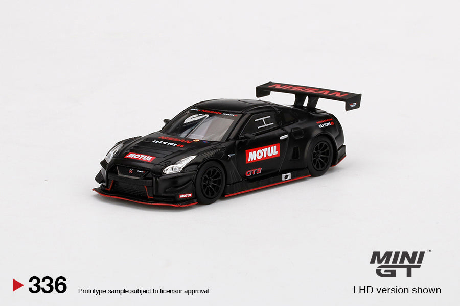 Mini GT No.336 Nissan GT-R NISMO GT3 2018 Test Car