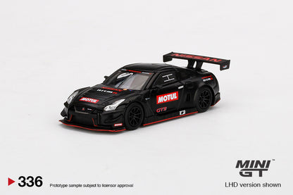 Mini GT No.336 Nissan GT-R NISMO GT3 2018 Test Car