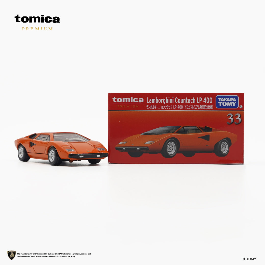 Tomica Premium No.33 Lamborghini Countach LP 400 - First edition