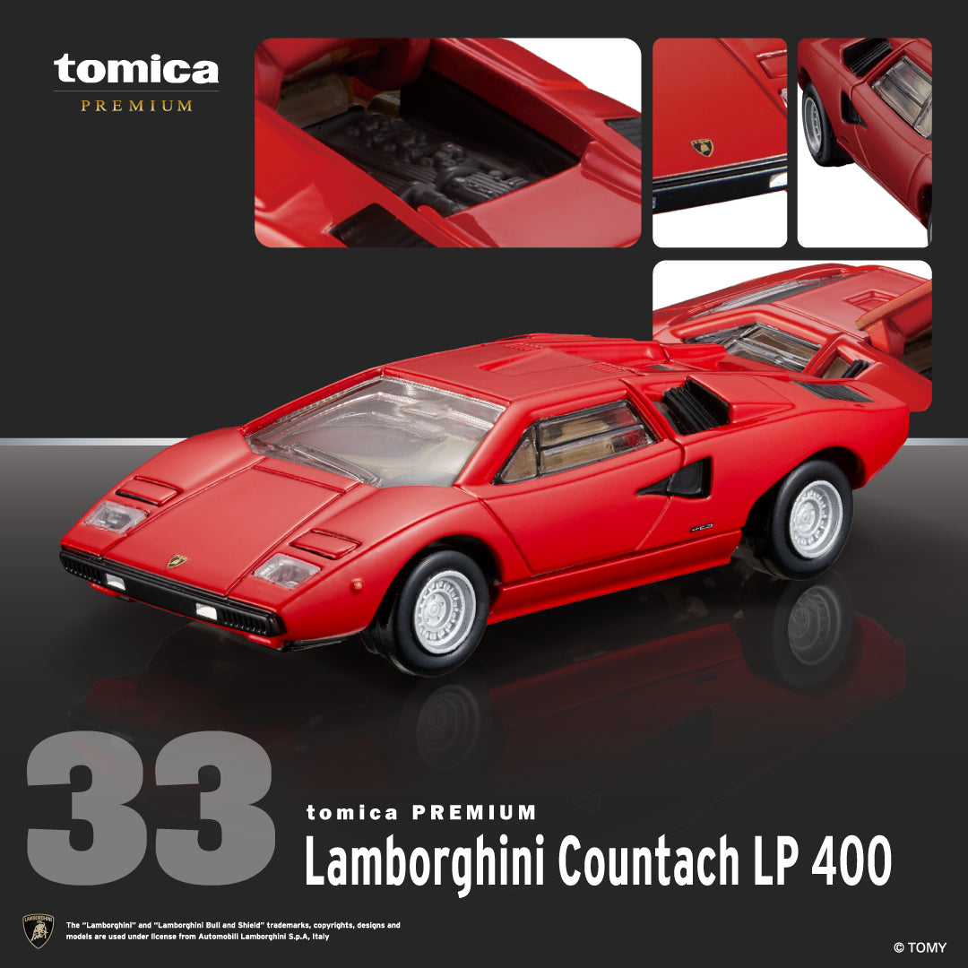 Tomica Premium No.33 Lamborghini Countach LP 400