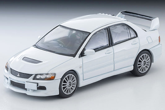 *Pre-Order* Tomytec Tomica Limited Vintage Neo LV-N349b Mitsubishi Lancer GSR Evolution IX MR (Pearl White) 2006 Model