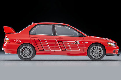 *Pre-Order* Tomytec Tomica Limited Vintage Neo LV-N349c Mitsubishi Lancer GSR Evolution IX MR Ralliart Specification (Red) 2006 Model