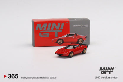 Mini GT No.365 Lancia Stratos HF Stradale Rosso Arancio