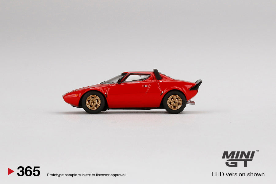 Mini GT No.365 Lancia Stratos HF Stradale Rosso Arancio