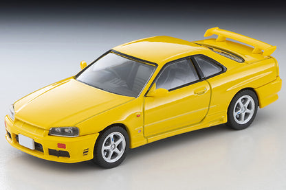 Tomytec Tomica Limited Vintage Neo LV-N365a Nissan Skyline 2-Door Sports Coupe 25GT TURBO with optional parts (Yellow) 1998 Model
