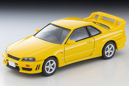 Tomytec Tomica Limited Vintage Neo LV-N365a Nissan Skyline 2-Door Sports Coupe 25GT TURBO with optional parts (Yellow) 1998 Model
