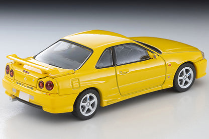 Tomytec Tomica Limited Vintage Neo LV-N365a Nissan Skyline 2-Door Sports Coupe 25GT TURBO with optional parts (Yellow) 1998 Model