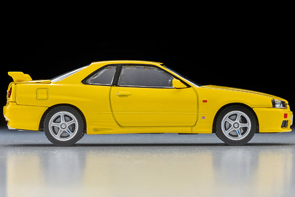Tomytec Tomica Limited Vintage Neo LV-N365a Nissan Skyline 2-Door Sports Coupe 25GT TURBO with optional parts (Yellow) 1998 Model