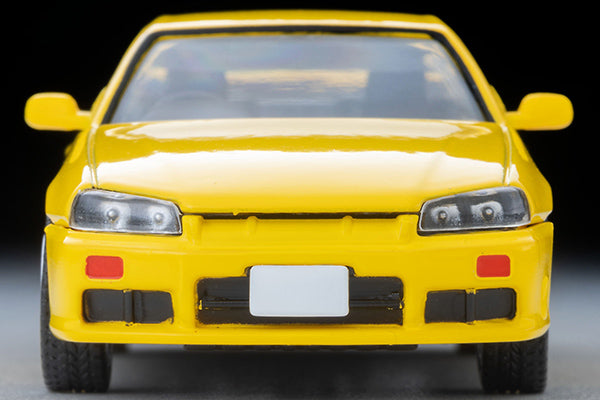 Tomytec Tomica Limited Vintage Neo LV-N365a Nissan Skyline 2-Door Sports Coupe 25GT TURBO with optional parts (Yellow) 1998 Model
