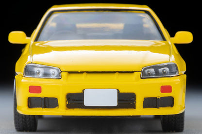 Tomytec Tomica Limited Vintage Neo LV-N365a Nissan Skyline 2-Door Sports Coupe 25GT TURBO with optional parts (Yellow) 1998 Model