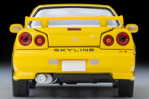 Tomytec Tomica Limited Vintage Neo LV-N365a Nissan Skyline 2-Door Sports Coupe 25GT TURBO with optional parts (Yellow) 1998 Model