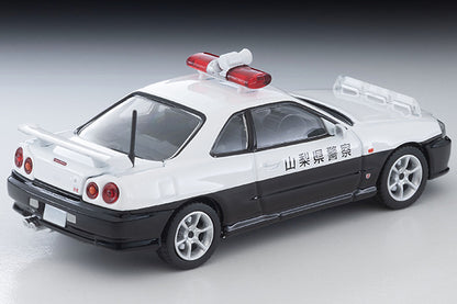 Tomytec Tomica Limited Vintage Neo LV-N366a Nissan Skyline 2-Door Sports Coupe 25GT Turbo Patrol Car (Yamanashi Prefectural Police)