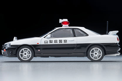 Tomytec Tomica Limited Vintage Neo LV-N366a Nissan Skyline 2-Door Sports Coupe 25GT Turbo Patrol Car (Yamanashi Prefectural Police)