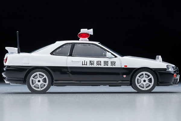 Tomytec Tomica Limited Vintage Neo LV-N366a Nissan Skyline 2-Door Sports Coupe 25GT Turbo Patrol Car (Yamanashi Prefectural Police)