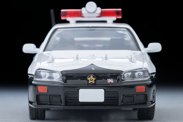 Tomytec Tomica Limited Vintage Neo LV-N366a Nissan Skyline 2-Door Sports Coupe 25GT Turbo Patrol Car (Yamanashi Prefectural Police)