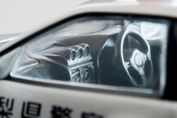 Tomytec Tomica Limited Vintage Neo LV-N366a Nissan Skyline 2-Door Sports Coupe 25GT Turbo Patrol Car (Yamanashi Prefectural Police)