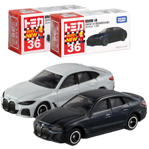 Tomica No.36 BMW i4 (Blue) - First Edition