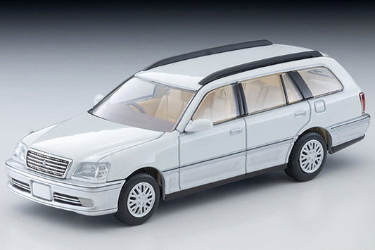 *Pre-Order* Tomytec Tomica Limited Vintage Neo LV-N378a Toyota Crown Estate Royal Saloon (White/Silver) 2000 Model
