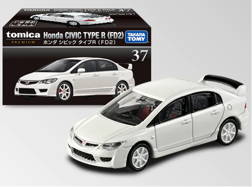 Tomica Premium No.37 Honda Civic Type R (FD2) (White)