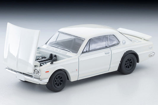 *Pre-Order* Tomytec Tomica Limited Vintage Neo LV-N380a Nissan Skyline Hardtop 2000GT-R with RS Watanabe Wheels (White) 1972 Model