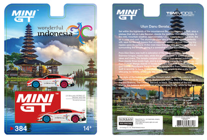 Mini GT No.384 LB-Silhouette WORKS GT NISSAN 35GT-RR Ver.1 Wonderful Indonesia (Blister Pack)