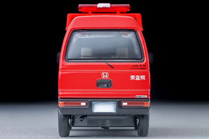 *Pre-Order* Tomytec Tomica Limited Vintage Neo LV-N387a Honda Acty Van Inspection and Guidance Vehicle (Chichibu Fire Station)