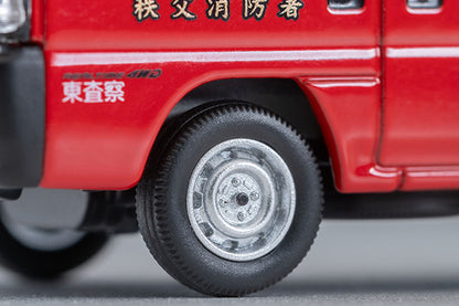 *Pre-Order* Tomytec Tomica Limited Vintage Neo LV-N387a Honda Acty Van Inspection and Guidance Vehicle (Chichibu Fire Station)