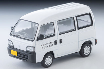 *Pre-Order* Tomytec Tomica Limited Vintage Neo LV-N388a Honda Acty Van Liaison Vehicle (Chichibu Fire Station) (White)