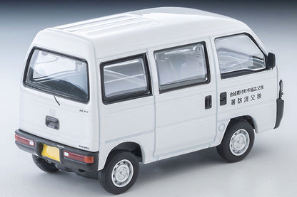 *Pre-Order* Tomytec Tomica Limited Vintage Neo LV-N388a Honda Acty Van Liaison Vehicle (Chichibu Fire Station) (White)