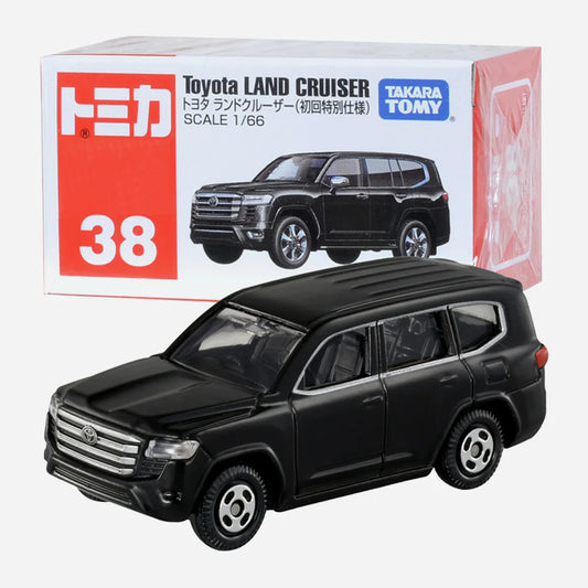 Tomica No.38 Toyota Land Cruiser (Black) - First Edition