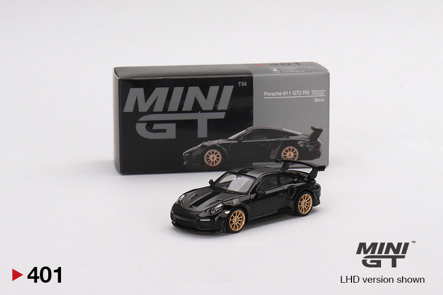 Mini GT No.401 Porsche 911(991) GT2 RS Weissach Package Black