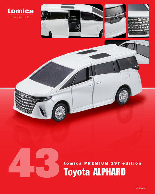 Tomica Premium No.43 Toyota Alphard - Release Commemorative Edition