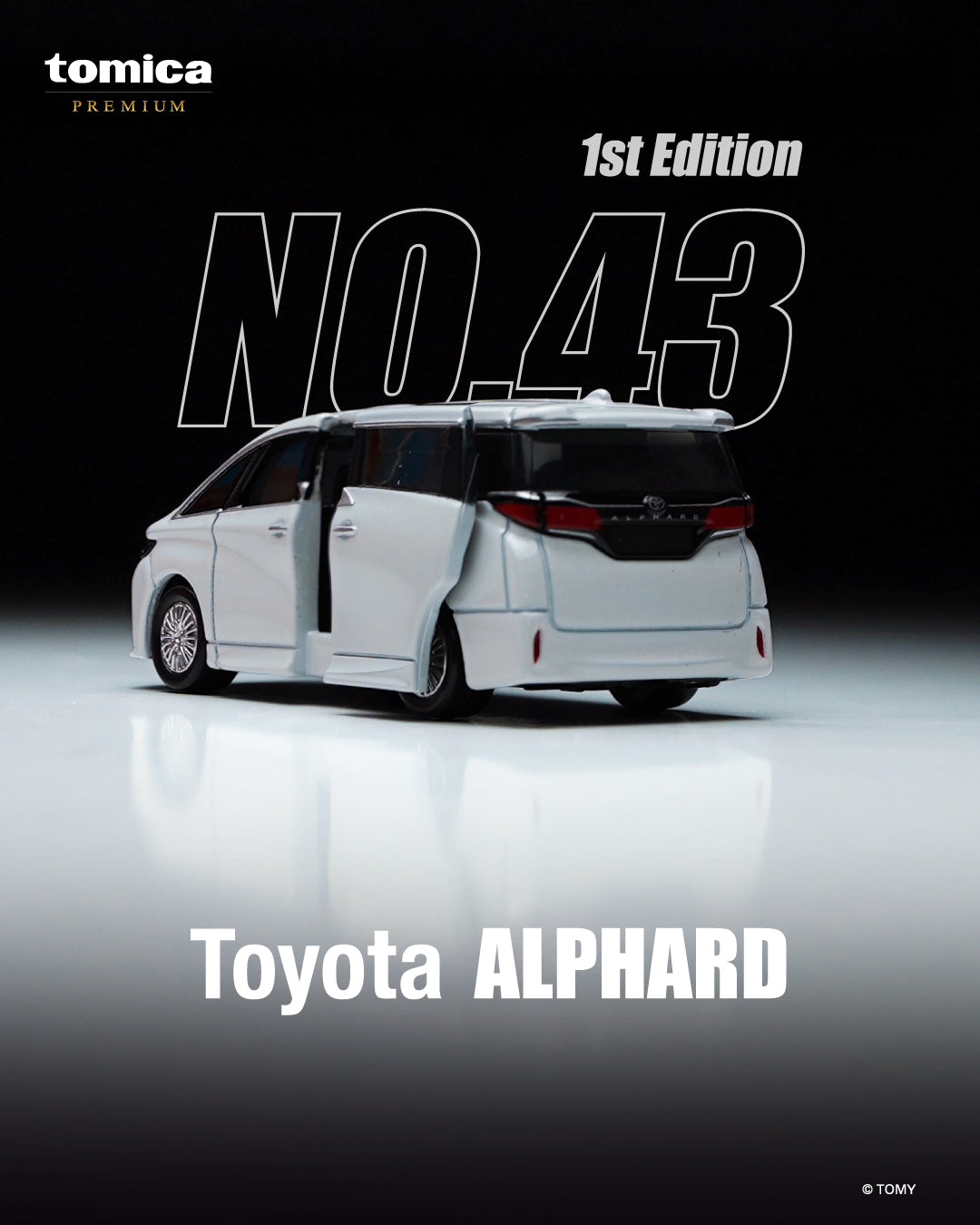 Tomica Premium No.43 Toyota Alphard - Release Commemorative Edition