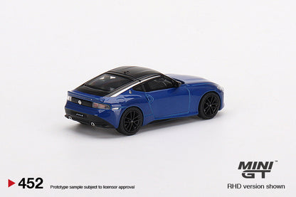 Mini GT No.452 Nissan Fairlady Z Version ST 2023 Seiran Blue