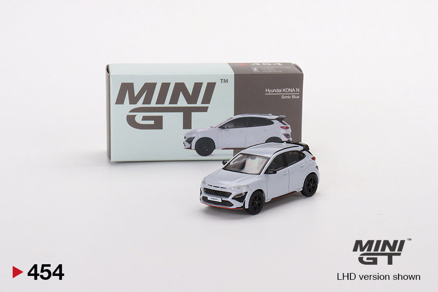 Mini GT No.454 Hyundai Kona N Sonic Blue