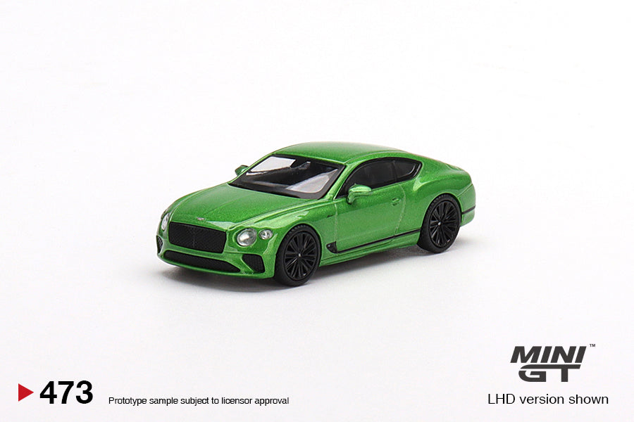 Mini GT No.473 Bentley Continental GT Speed Apple Green