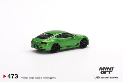 Mini GT No.473 Bentley Continental GT Speed Apple Green