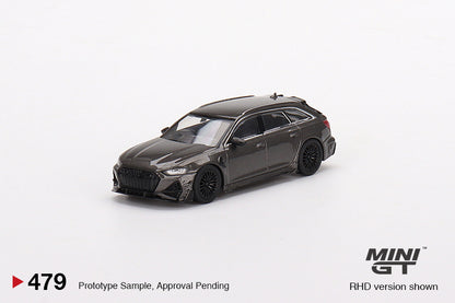 Mini GT No.479 Audi ABT RS6-R Daytona Grey